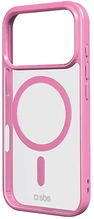 SBS Mobile Mag Frame Capa para Apple iPhone 17 Pro Pink