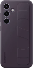 Samsung Silicone Grip Capa para Galaxy S24 dark violet
