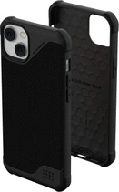 UAG Metropolis LT Capa with MagSafe para Apple iPhone 14 Plus Kevlar Black