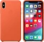 Apple Couro Capa para iPhone XS Max Orange