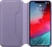 Apple Couro Folio Capa para iPhone XS Max Lilac