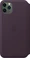Apple Couro Folio Capa para iPhone 11 Pro Max Aubergine