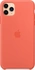 Apple Silicone Capa para iPhone 11 Pro Max Clementine