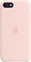 Apple Silicone Capa para iPhone SE (2022) Powder Pink