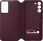 Samsung Smart Clear View Capa para Galaxy S22+ Burgundy