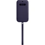 Apple Capa de couro com MagSafe para iPhone 12 Pro Max Dark Purple