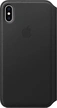 Apple Couro Folio Capa para iPhone XS Max Black