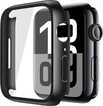 Misxi Capa protetora para Apple Watch 11 46mm Black/Transparent, 2er-Pack