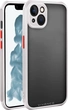 Vivanco Frosted Capa para Apple iPhone 14 Transparent/Grey