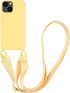 Vivanco Necklace Capa para Apple iPhone 13 Yellow