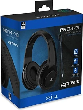 4Gamers Pro4-70 Stereo Gaming Headset Black