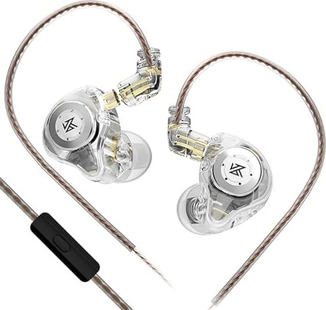 KZ EDX Pro com Mikrofon Transparent