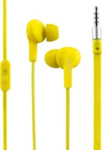 LogiLink Stereo In-Ear Headset Yellow