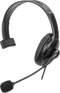 Manhattan Mono USB-Headset com reversiblem Mikrofon