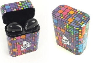 MusicSound True Wireless In-Ear Bluetooth Earphones Black