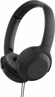 Philips UpBeat Wired Headphones Black