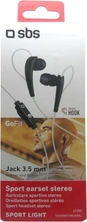 SBS Mobile Stereo-Sport In-Ear Black