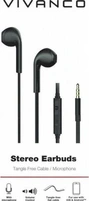 Vivanco Headset In Ear, Eggshape Design Black
