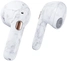 Happy Plugs Hope White Marble