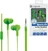 LogiLink Stereo In-Ear Headset neonGreen