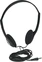 Manhattan Stereo Headphones Black