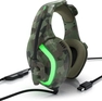 CSL-Computer GHS-103 7.1 USB Gaming Headset Green camouflage