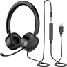 New Bee USB Headset H360 Black
