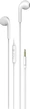 Vivanco Headset In Ear, Eggshape Design White